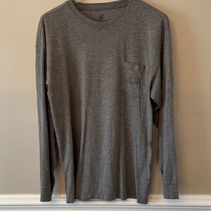 Southern Proper Charcoal Long Sleeve Tee